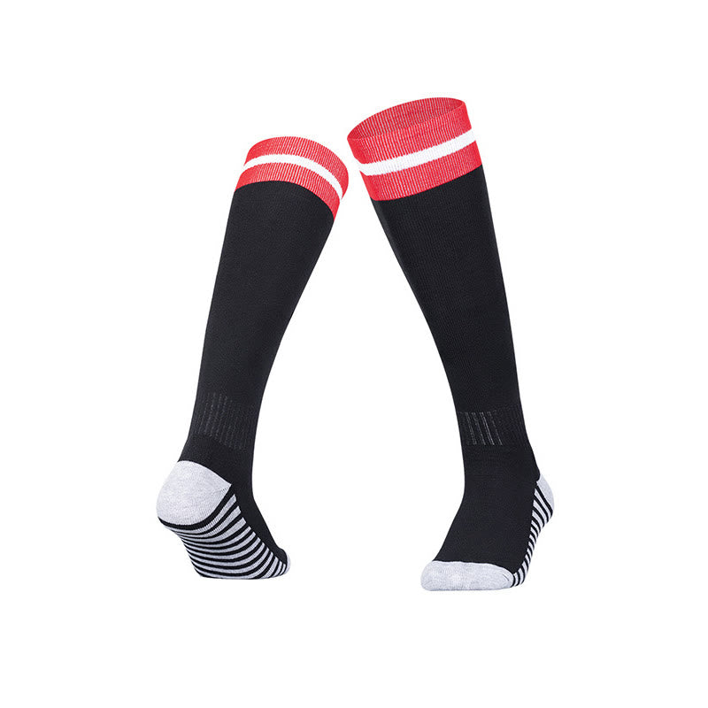 Fußball-Oberschenkelstrümpfe (5 Paar) - Schwarz - EU39-44 (US6-10) - image 9