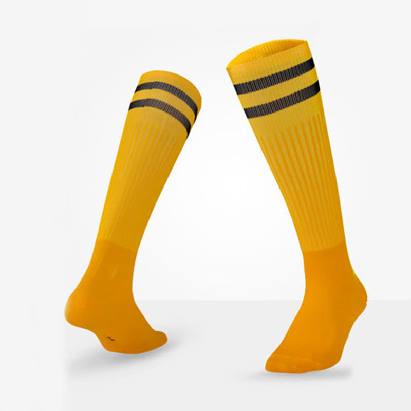 Atmungsaktive Fußball-Kniestrümpfe (5 Paar) - Gelb - EU39-44(US6-10 - image 20