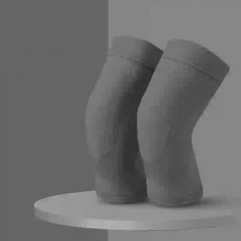 Atmungsaktive Stützleggings mit Kniebandagen (2 Stück) - Schwarz - L - image 2