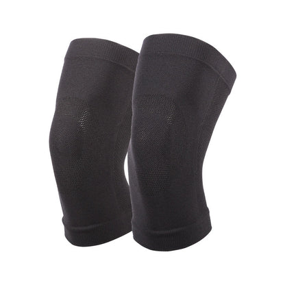 Nahtlose Kniebandagen mit Stützfunktion (2 Paar) - Schwarz - XL - image 1