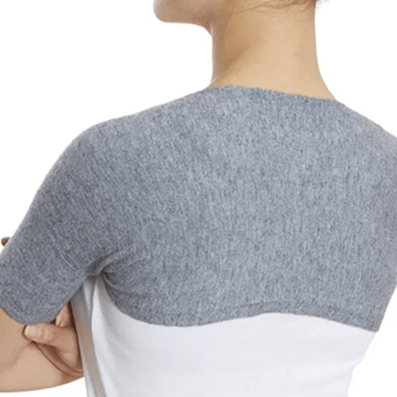 Nahtlose, leichte Schulterstütze - Grau - XXL - image 6
