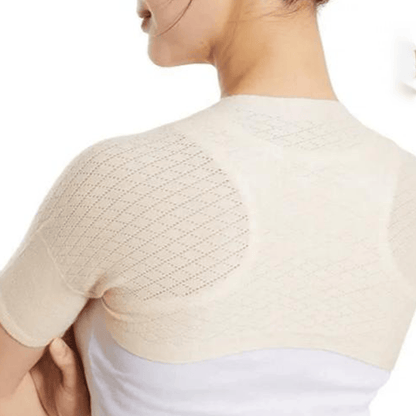 Leichte, atmungsaktive Schulterstütze aus Strick - Nackt - XXL - image 6