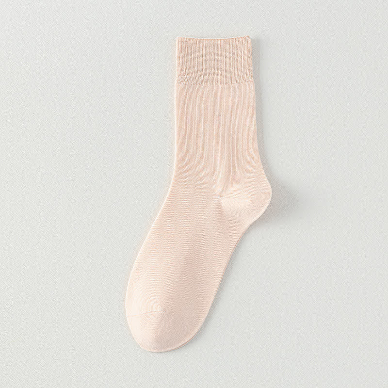 Weiche, breite Viertelsocken (5 Paar) - Rosa - EU39-43 (US6-9) - image 3