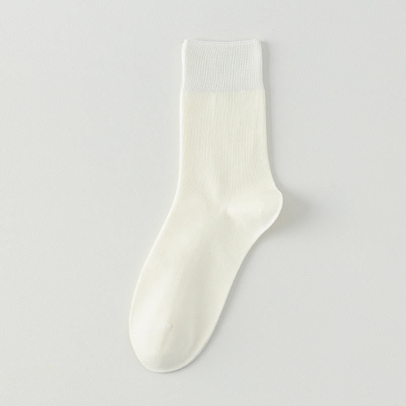 Weiche, breite Viertelsocken (5 Paar) - Weiß - EU39-43 (US6-9) - image 2