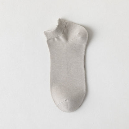 Weiche Baumwoll-Knöchelsocken (5 Paar) - Grau - EU39-44 (US6-10) - image 6
