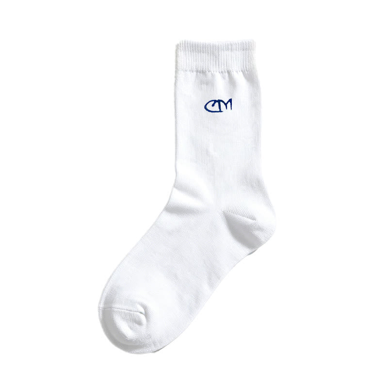 Klassische Viertelsocken aus Baumwollmischgewebe (5 Paar) - Grau - EU39-44 (US6-10) - image 1