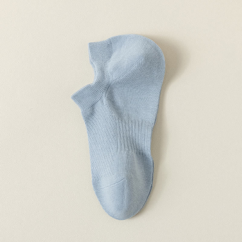 Baumwoll-Knöchelsocken (3 Paar) - Blau - EU39-44 (US6-10) - image 6