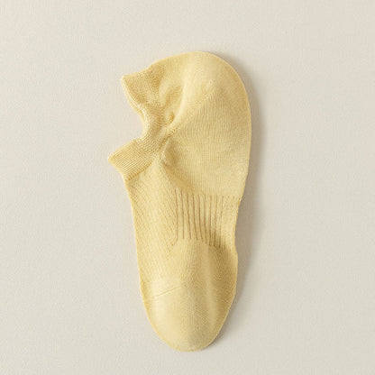 Baumwoll-Knöchelsocken (3 Paar) - Gelb - EU39-44 (US6-10) - image 7