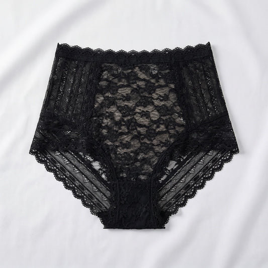 Slip aus Vollspitze (2er-Pack) - Schwarz - 5XL - image 0