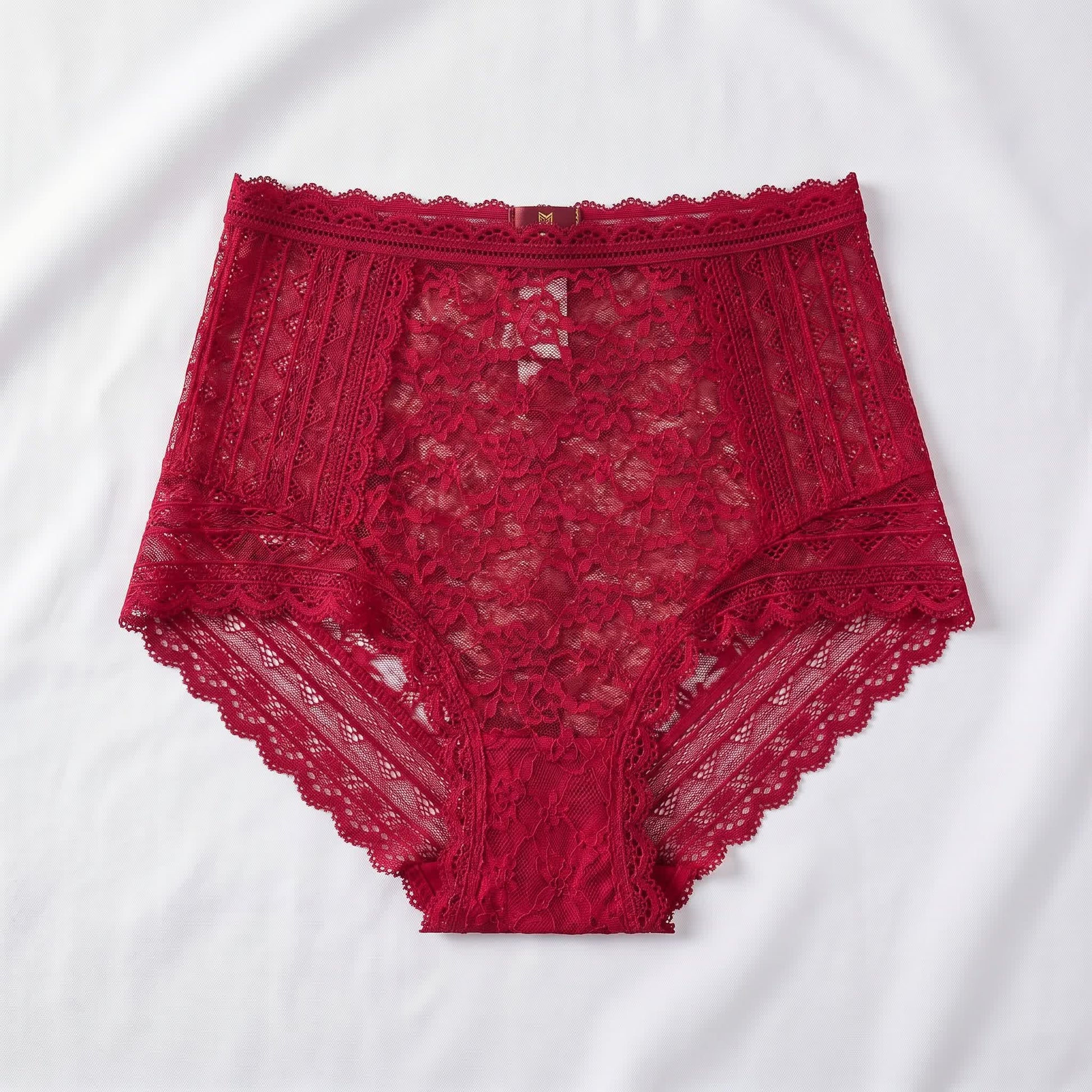 Slip aus Vollspitze (2er-Pack) - Rot - 5XL - image 1