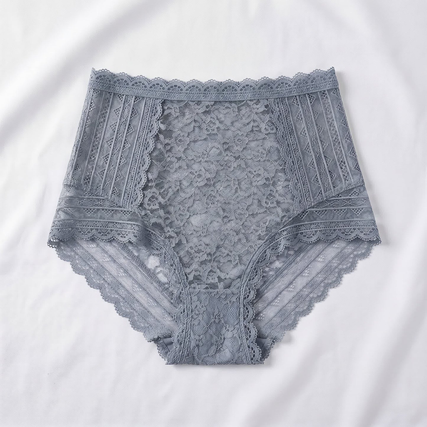 Slip aus Vollspitze (2er-Pack) - Grau - 5XL - image 2