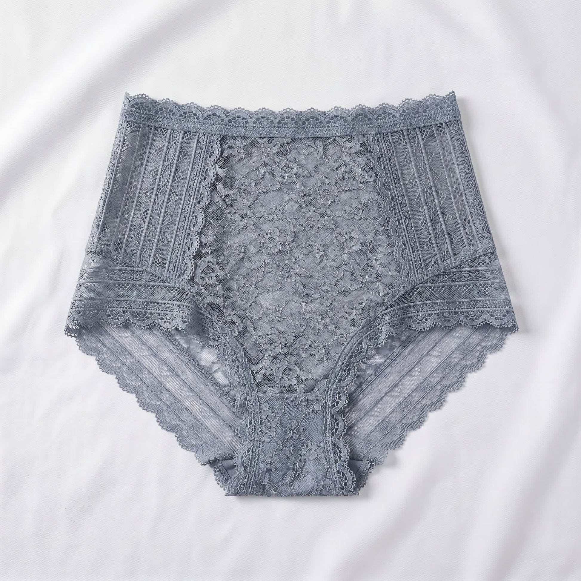 Slip aus Vollspitze (2er-Pack) - Grau - 5XL - image 2