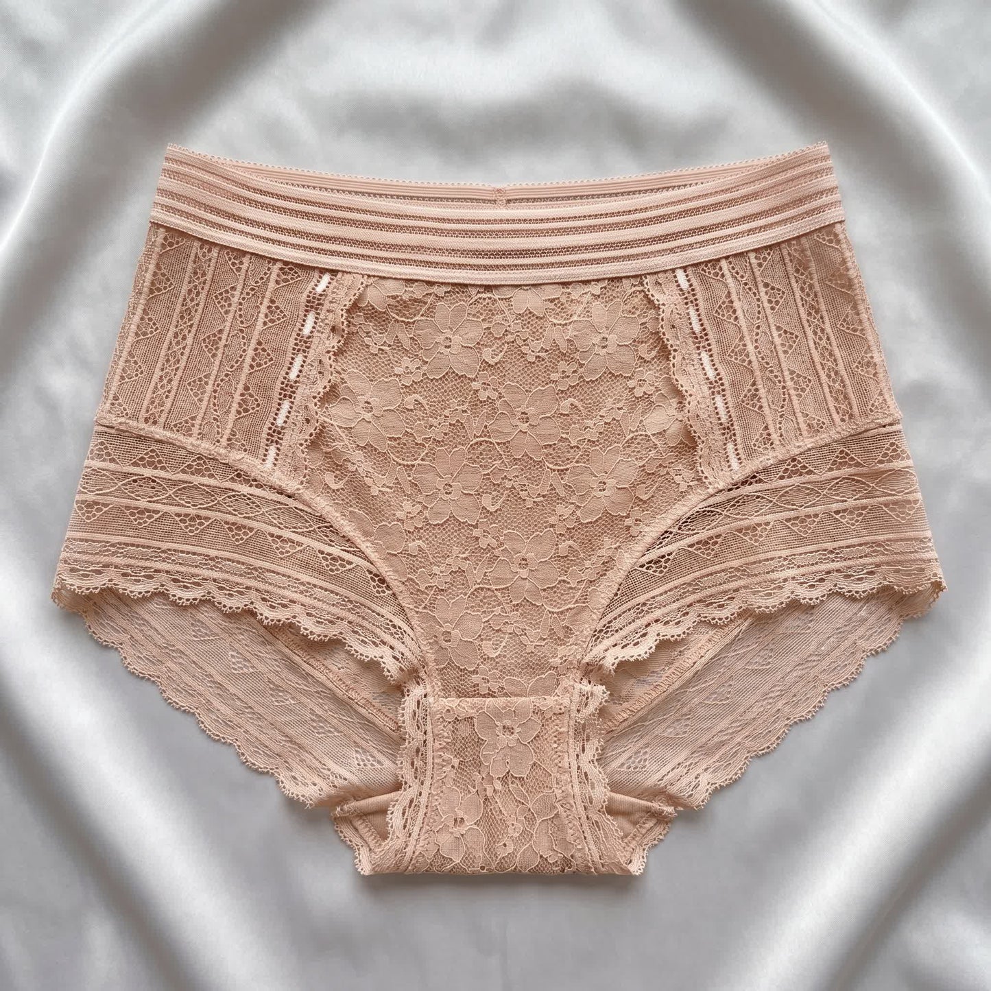 Slip aus Vollspitze (2er-Pack) - Aprikose - 5XL - image 3