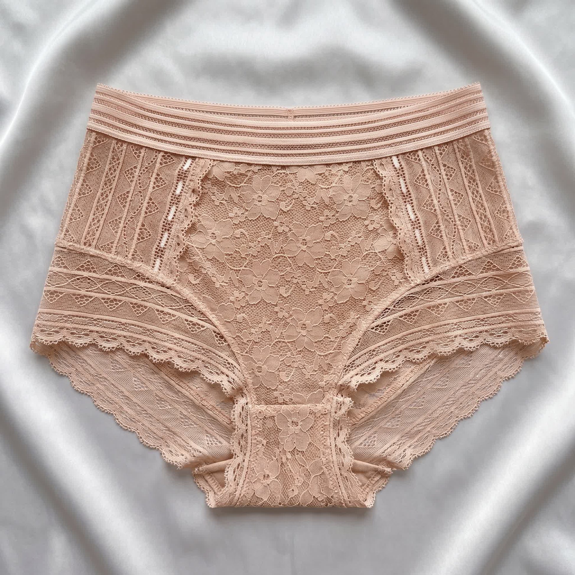 Slip aus Vollspitze (2er-Pack) - Aprikose - 5XL - image 3