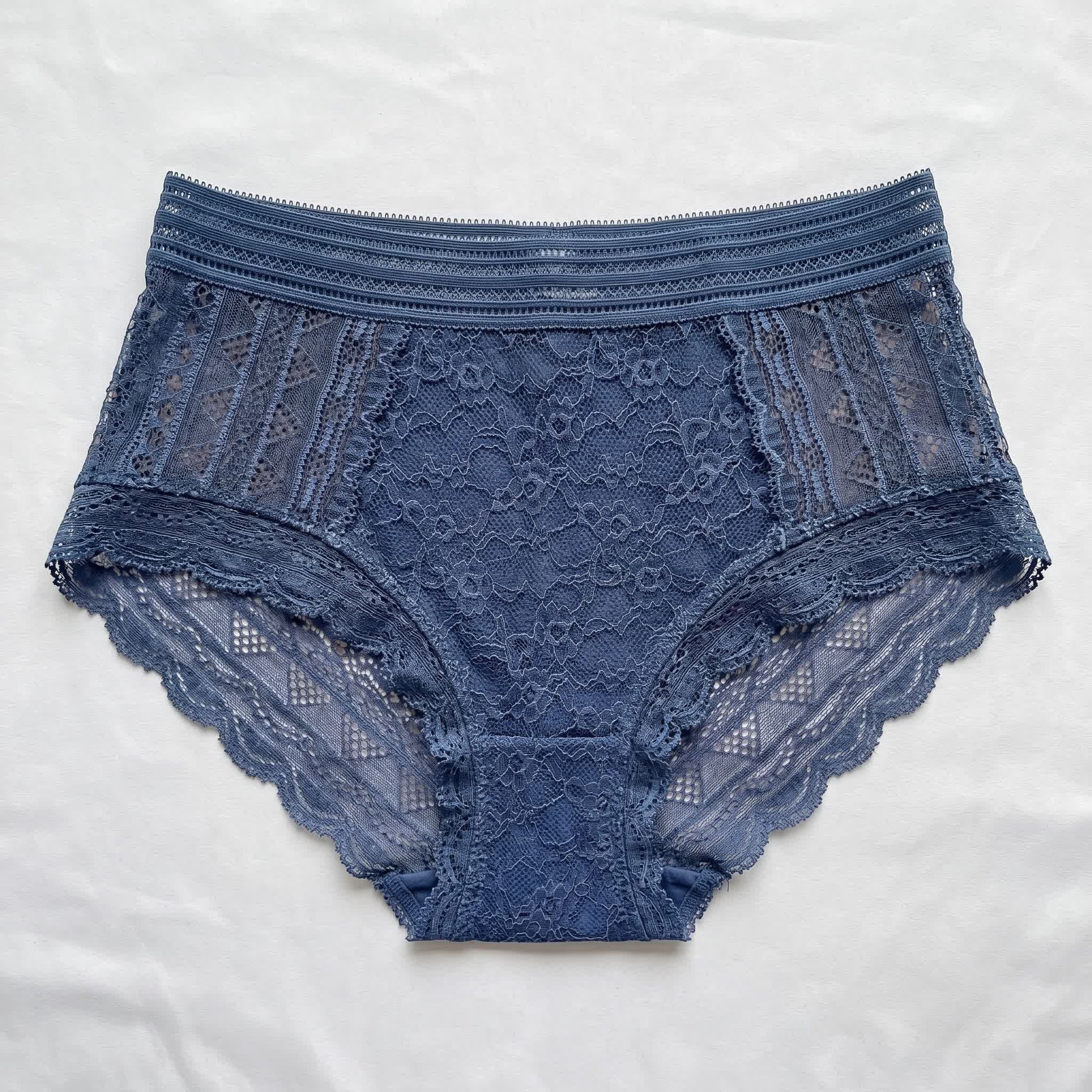 Slip aus Vollspitze (2er-Pack) - Blau - 5XL - image 4