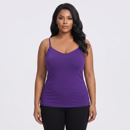 Modal Wireless Tank Top (2 Stück) - Lila - 6XL - image 2