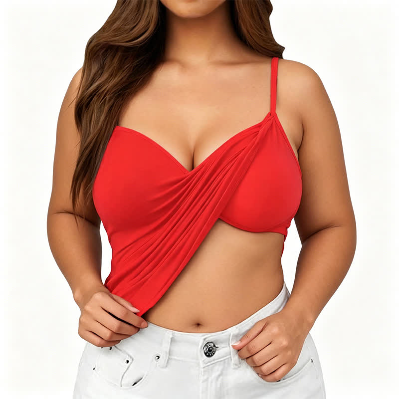 Modal Wireless Tank Top (2 Stück) - Rot - 6XL - image 7
