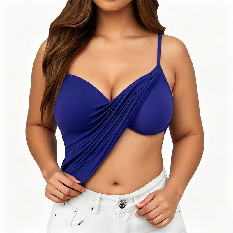 Modal Wireless Tank Top (2 Stück) - Blau - 6XL - image 12
