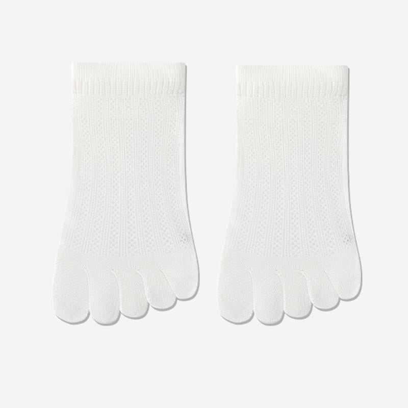 Atmungsaktive Mesh-Ausrichtungssocken (4 Paar) - Weiß - EU36-40 (US3-7) - image 12