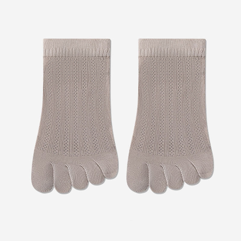Atmungsaktive Mesh-Ausrichtungssocken (4 Paar) - Kaffee - EU36-40 (US3-7) - image 17
