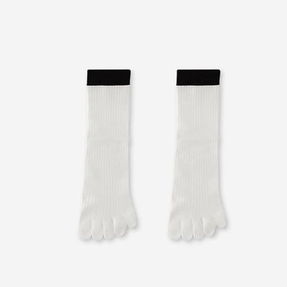 Lässige, farblich abgesetzte Socken (3 Paar) - Weiß - EU36-40 (US3-7) - image 11