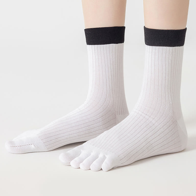 Lässige, farblich abgesetzte Socken (3 Paar) - image 9