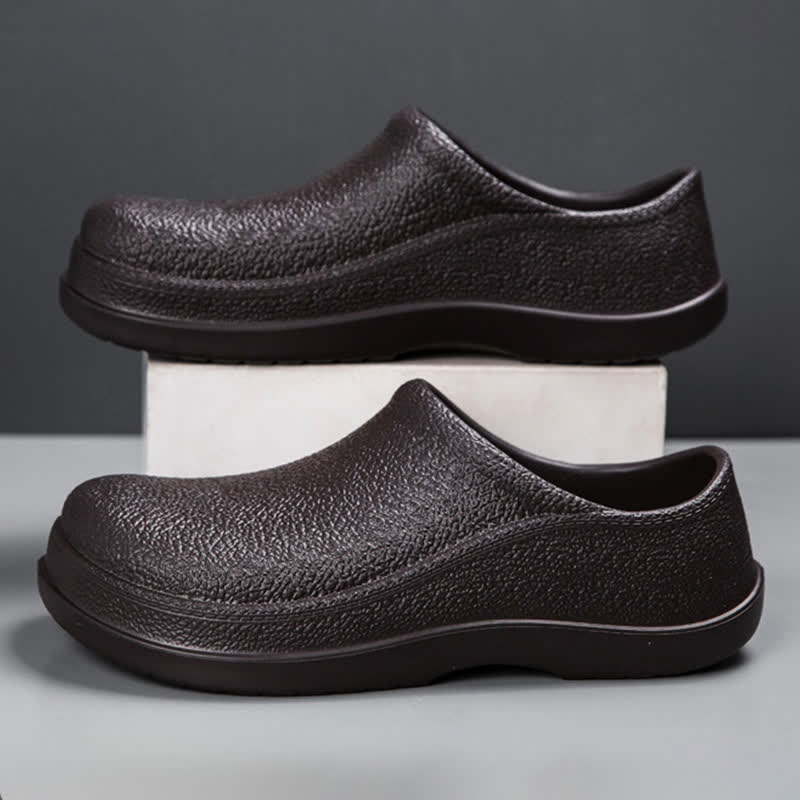 Wasserfreundliche Slip-On-Arbeitsschuhe - Braun - EU46 (US12) - image 12