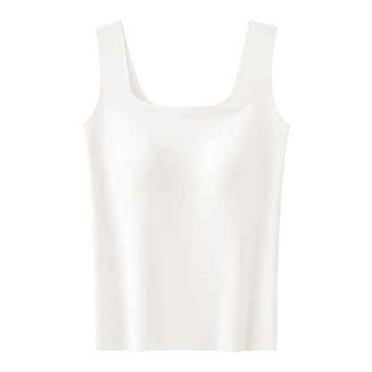 Plus Size Tanktop mit eckigem Ausschnitt und kühlender Wirkung - Weiß - XXL - image 7