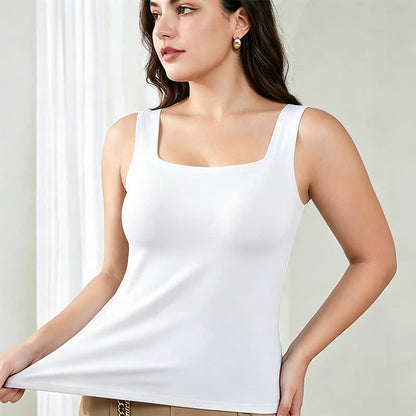 Plus Size Tanktop mit eckigem Ausschnitt und kühlender Wirkung - image 4
