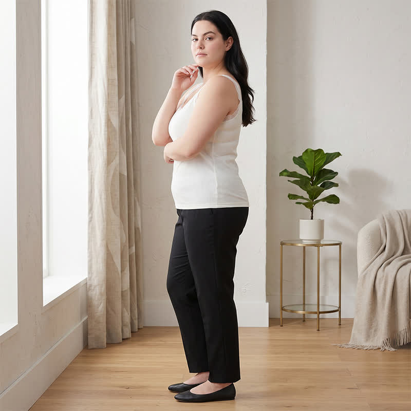 Tanktop aus Modal mit Spitzenbesatz (2-teilig) - image 3