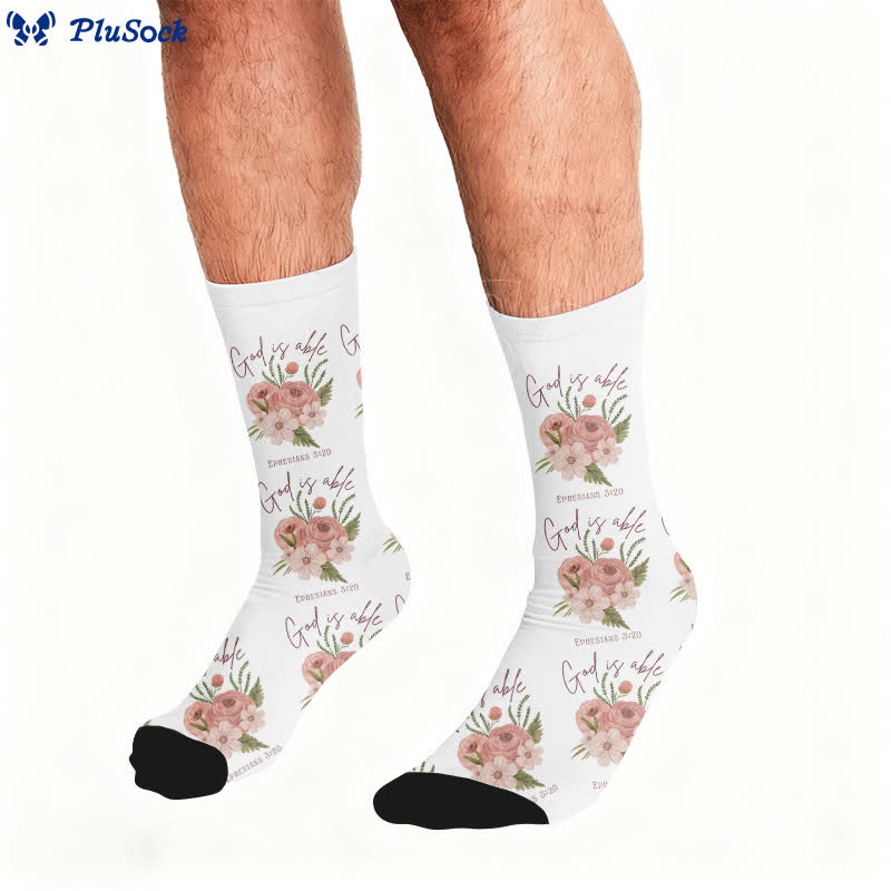 Socken mit Leopardenmuster - image 1
