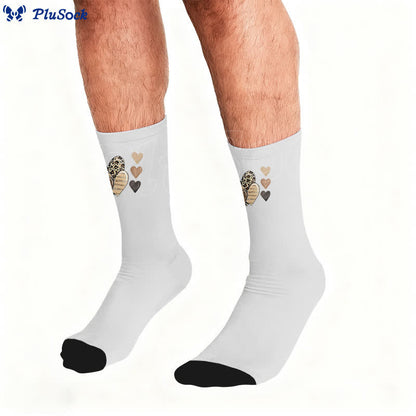 Leoparden-Schmetterlings-Herz-Socken - image 3
