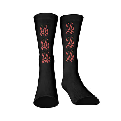 Rennflaggen-Socken - Flammen (1 Paar) - EU37-44 (US4-10) - image 9