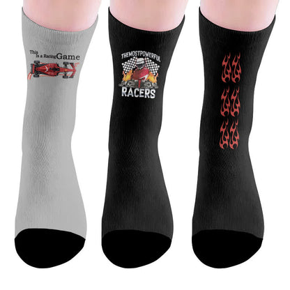 Rennflaggen-Socken - Mehrfarbig (3 Paare) - EU37-44 (US4-10) - image 10