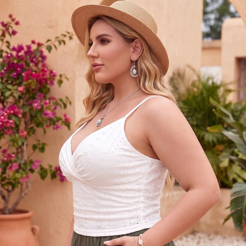 Sommer-Tanktop in Übergröße mit Ösen - image 1