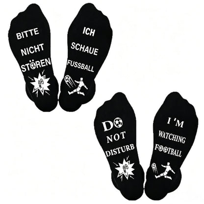 Baumwollsocken mit Fußballzitat (3 Paar) - image 1