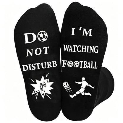 Baumwollsocken mit Fußballzitat (3 Paar) - B - EU39-46 (US6-12) - image 3