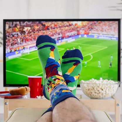 Fußball-Slogan-Socken (2 Paar) - image 5