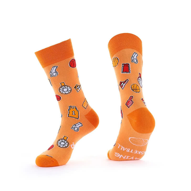 Lustige Viertelsocken mit Fußballmotiv (3 Paar) - H - EU39-43 (US6-9) - image 8