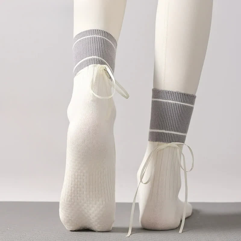 Offene Spannsocken mit Bogengriff (2 Paar) - image 1
