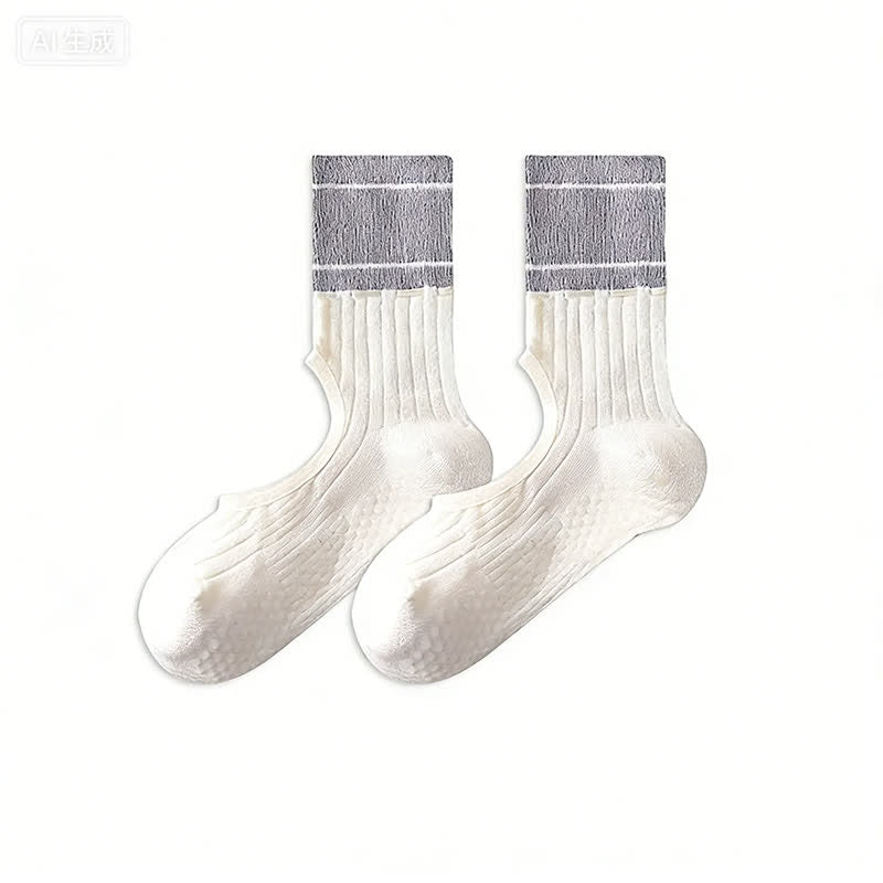 Offene Spannsocken mit Bogengriff (2 Paar) - Grau - EU35-40 (US2-7) - Ohne Band - image 20