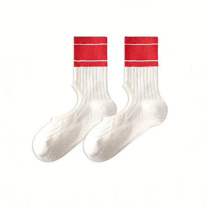 Offene Spannsocken mit Bogengriff (2 Paar) - Rot - EU35-40 (US2-7) - Ohne Band - image 15