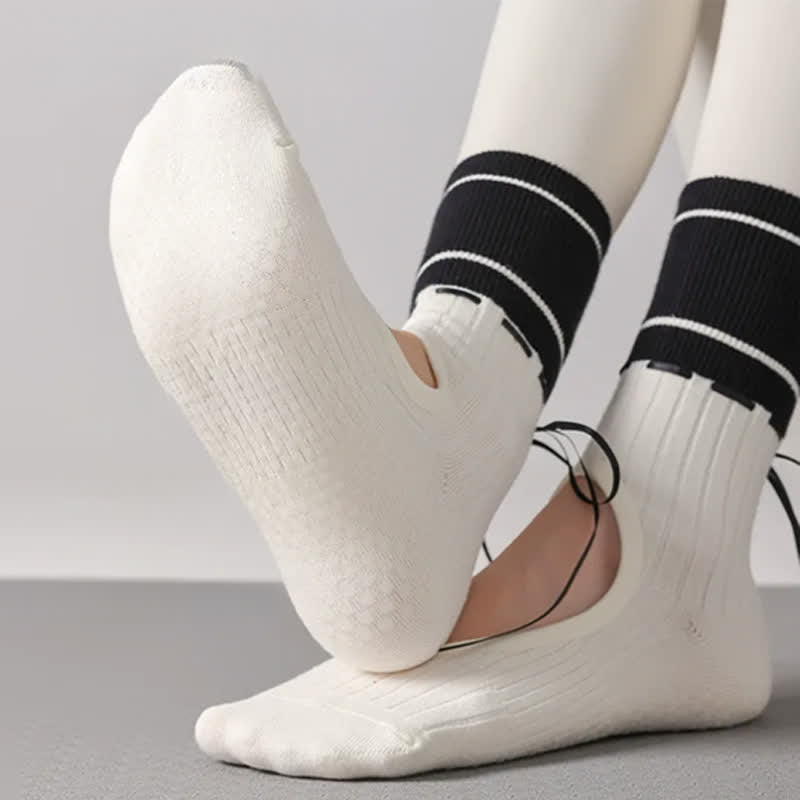 Offene Spannsocken mit Bogengriff (2 Paar) - image 3