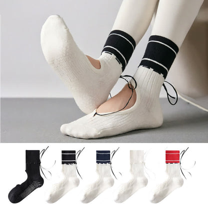 Offene Spannsocken mit Bogengriff (2 Paar) - image 0