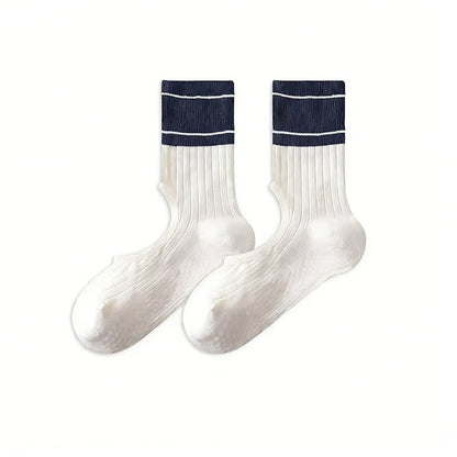 Offene Spannsocken mit Bogengriff (2 Paar) - Blau - EU35-40 (US2-7) - Ohne Band - image 19
