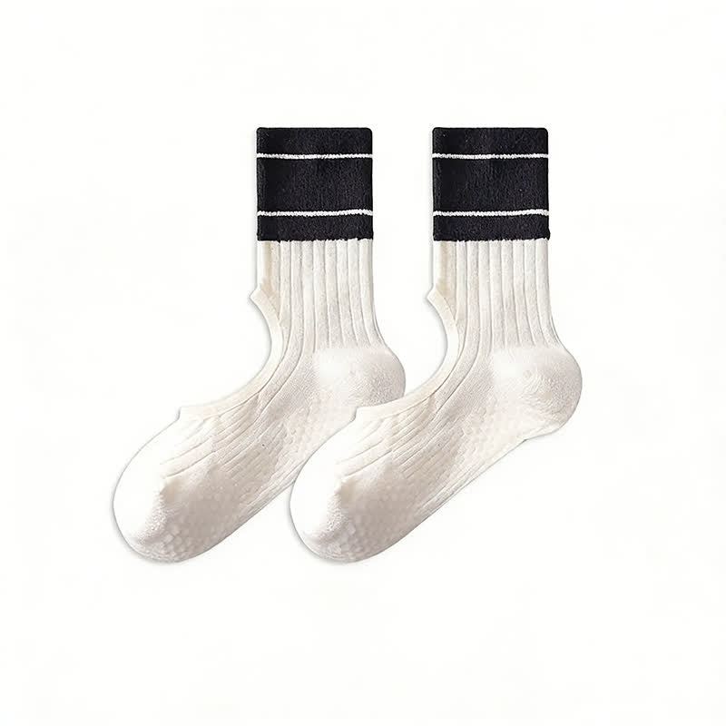 Offene Spannsocken mit Bogengriff (2 Paar) - Schwarz - EU35-40 (US2-7) - Ohne Band - image 17
