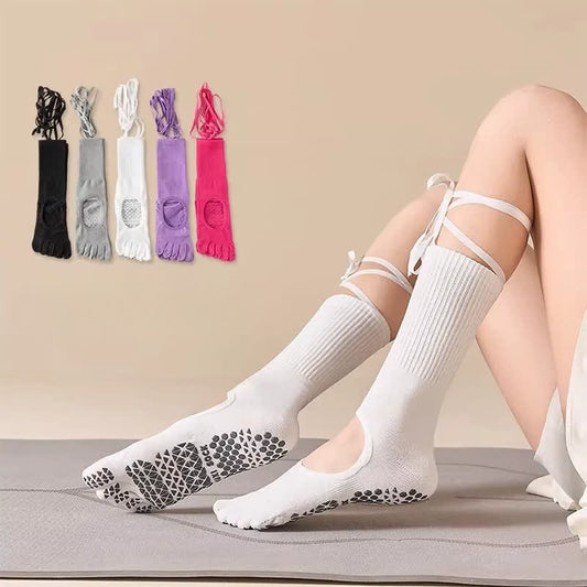 Ballett-Zehensocken mit rutschfester Spitze (2 Paar) - image 0