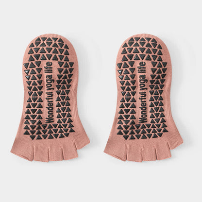 Niedrig geschnittene Zehensocken mit Grip (2 Paar) - Rosa - EU35-40 (US2-7) - image 9