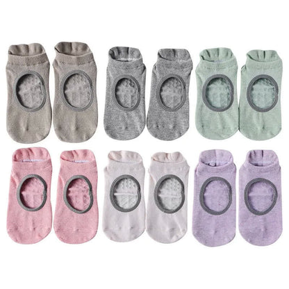 Pilates-Socken mit rutschfestem Griff (2 Paar) - image 3