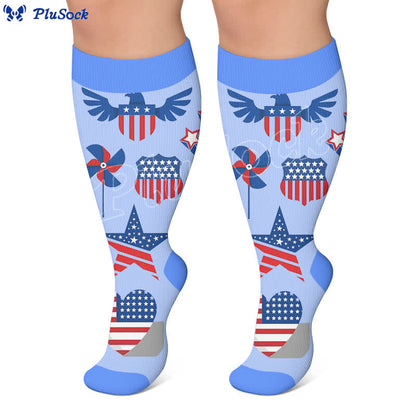Plus Size Free America Kompressionsstrümpfe - image 6